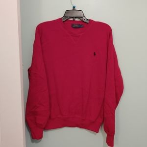 Ralph Lauren Polo red sweater/sweatshirt  M